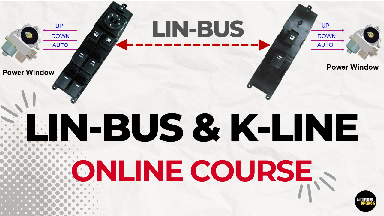 105- Automotive LIN-BUS & K-LINE Intro, Application & Diagnosis