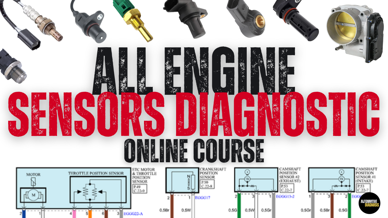 101- Automotive Engine Sensors Intro, Operation & Diagnostic