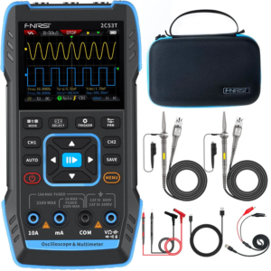 FNIRSI 2C23T Handheld Oscilloscope, Multimeter and Signal Generator
