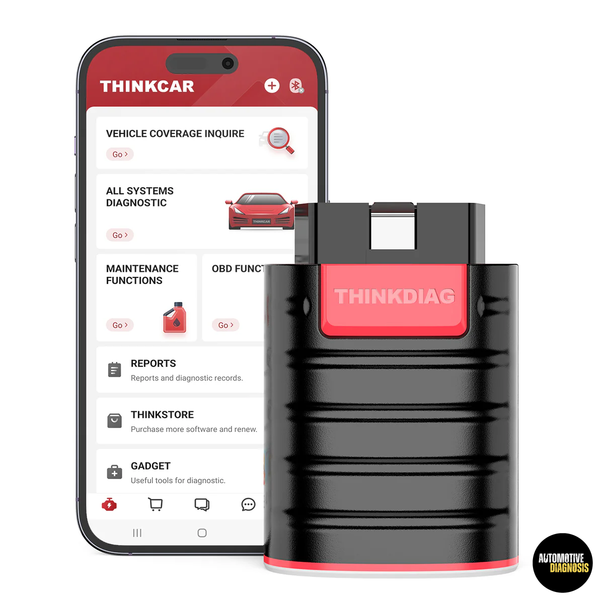 Thinkcar THINKDIAG Full system diagnostic + 15 maintenance functions