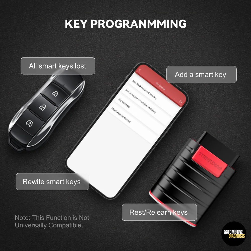 Thinkcar THINKDIAG Full system diagnostic + 15 maintenance functions - Image 3